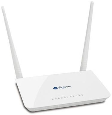 DIGICOM Modem Router ADSL2+ Digicom W300 8E4570 4 porte LAN